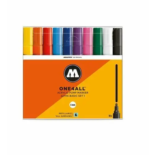 Markery One4All 227Hs Basic 10 Set 1 Molotow