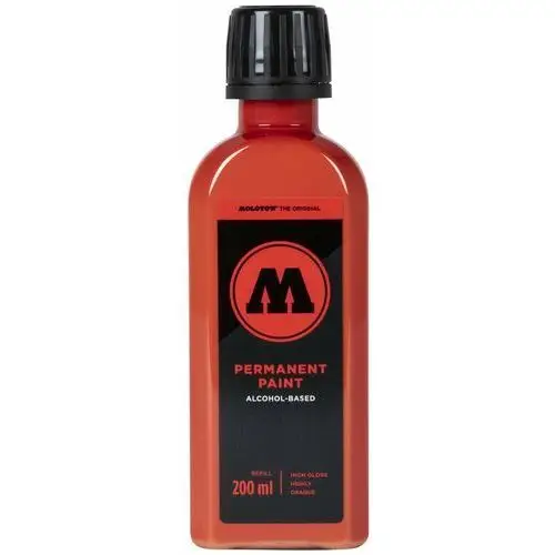 Tusz permanent paint - 200 ml - traffic red Molotow