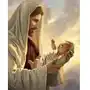 Moments Haft diamentowy jezus z dzieciątkiem 45x55 k Sklep