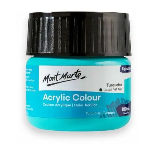 Mont marte Farba akrylowa signature 100ml turquoise