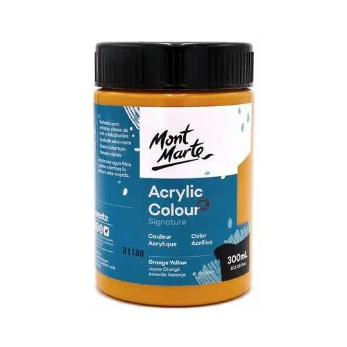 Farba Akrylowa Signature Mont Marte 300ML Yellow Orange