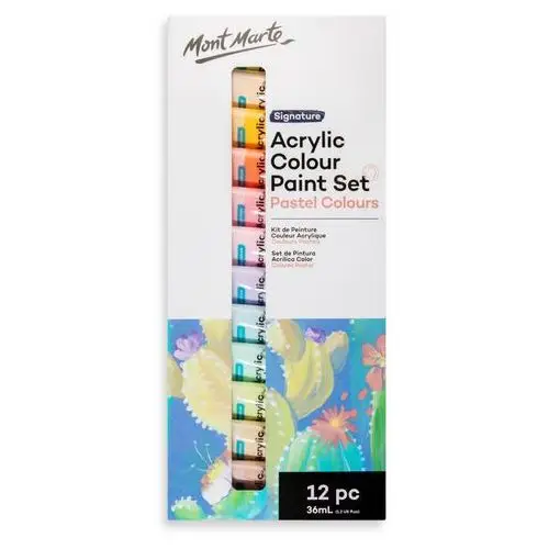 Mont marte Zestaw akryli pastel 12x36ml