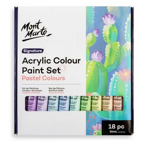 Zestaw Akryli Pastel Mont Marte 24x36ML