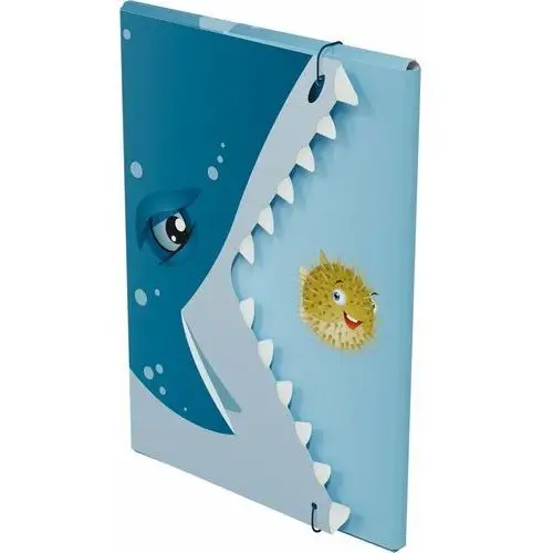 Monumi Paperipa kreatywna teczka organizer szczęka rekin