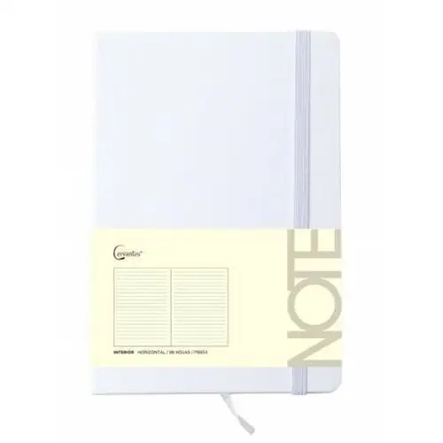 Notes notatnik 96 kartek a7 biały gładki Mp colors
