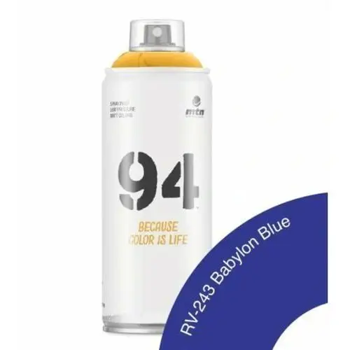 Farba w sprayu MTN 94 RV-243 BABYLON BLUE 400ml