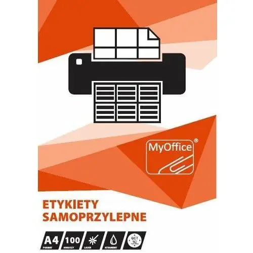 Etykiety a4 118 x 118 mm (cd) (100) Myoffice