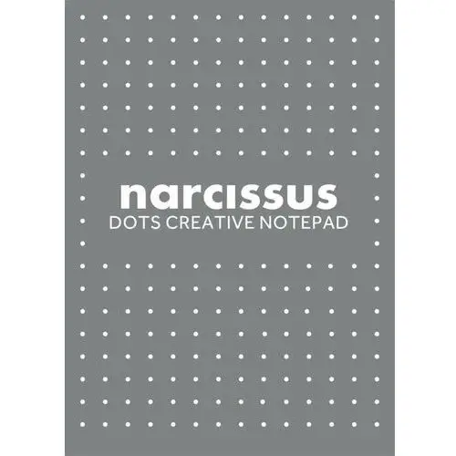 Blok a5 klejony z góry, szary, 60 kartek, 6 szt. Narcissus