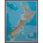 National Geographic, Nowa Zelandia Classic mapa ścienna polityczna na podkładzie do wpinania 1:2 300 000 Sklep