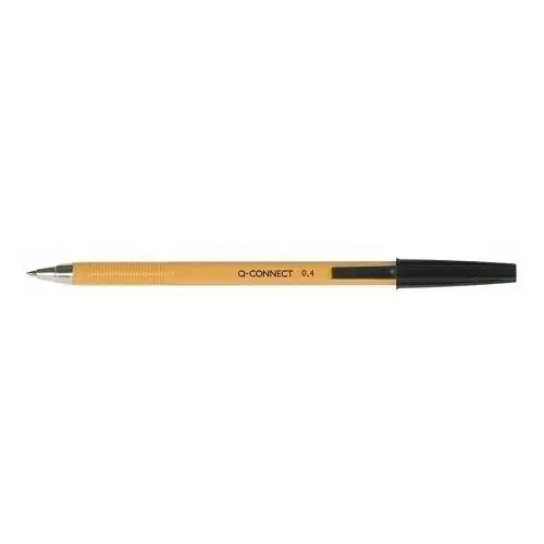 Neopak Długopis klasyczny q-connect 0,4mm, czarny 20szt