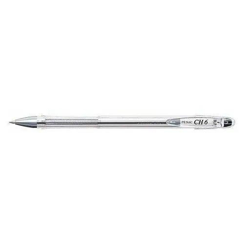 Neopak Długopis penac ch6 0,7mm, transparentny czarny