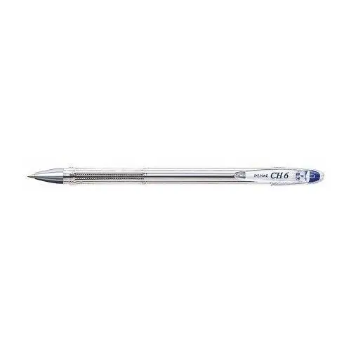 Długopis Penac Ch6 0,7mm, transparentny niebieski, kolor niebieski