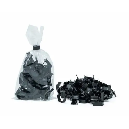 Neopak Drucik u-clips, czarny, 45 mm, 1000 sztuk