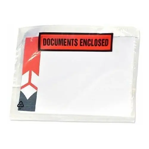 Koperty kurierskie c6 documents enclosed, 1000szt Neopak