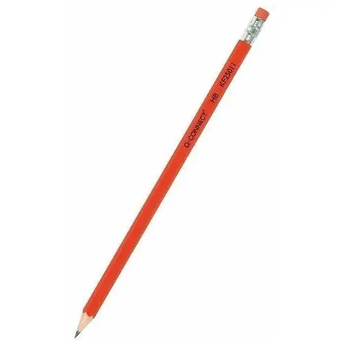 Neopak Ołówek drewniany z gumką, q-connect, hb, 12 sztuk
