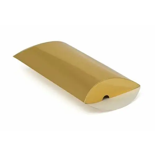 Pudełko laminowane, poduszka, złote, 25x16,5x5 cm Neopak
