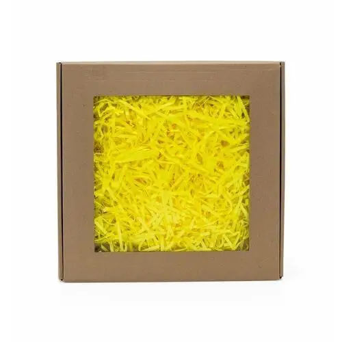 Wypełniacz papierowy pak żółty neon - 0,2 kg + box Neopak