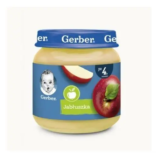 Gerber, deserek jabłuszka dla niemowląt po 4 miesiącu, 125 g Nestle polska s.a