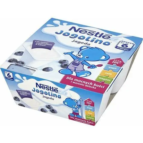 Nestle, jogurcik jagoda, 100 g, 6m+ Nestle polska s.a