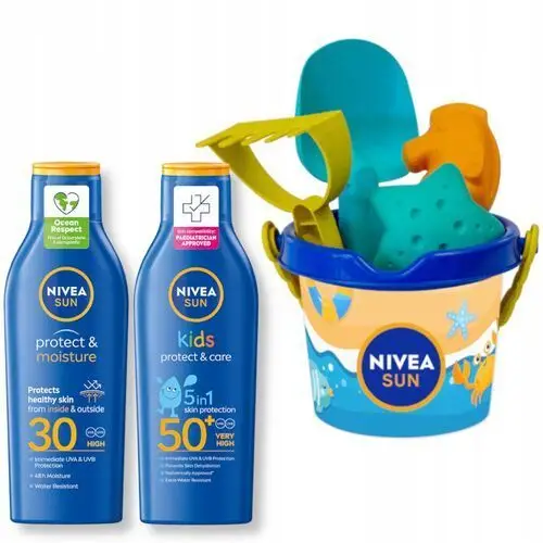 Nivea Sun Balsam do opalania SPF30 200ml Krem ochronny dla dzieci 200ml