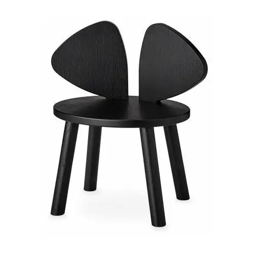 Nofred krzesełko dla dzieci mouse chair czarne