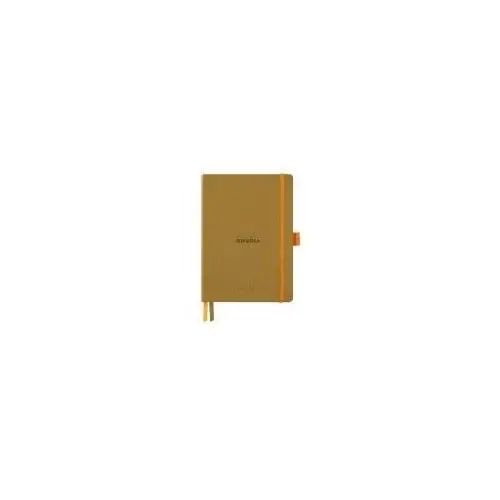Notes Rhodia Rhodiarama Goalbook gold A5 - kropki - Softcover