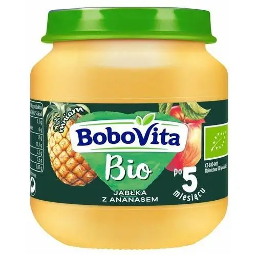 BoboVita, BIO Deserek jabłko i ananas po 5. miesiącu, 125 g