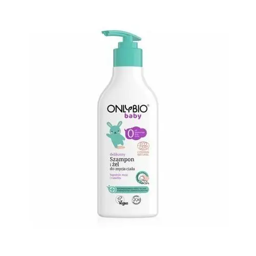 Only bio kids baby delikatny szampon i żel do mycia ciała od pierwszego dnia życia 300 ml Onlybio