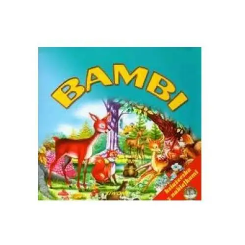 Opracowanie zbiorowe Bambi - książeczka z naklejkami
