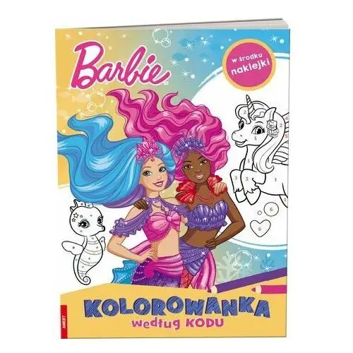 Opracowanie zbiorowe Barbie dreamtopia kolorowanka według kodu kko-1401