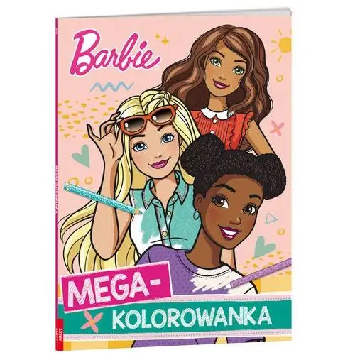 Barbie Megakolorowanka KOL-1104 OPRACOWANIE ZBIOROWE