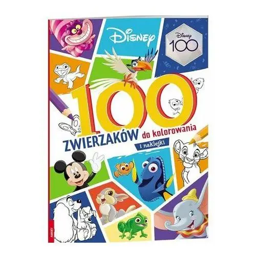 Disney kolorowanka 100 zwierzaków mix Opracowanie zbiorowe