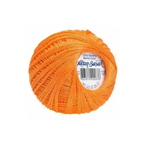 Opus Kordonek stokrotka nr 328 pomarańczowy 100% bawełna