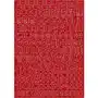 Oracal Litery i cyfry samoprzylepne czerwone 4cm arkusz 250 znaków Sklep
