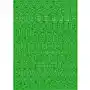 Oracal Litery samoprzylepne 6cm zielone mat arkusz 225 znaków Sklep