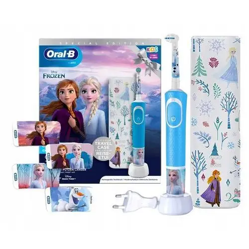 OralB Szczoteczka elektryczna dla dzieci Kraina Lodu Frozen Etui w zestawie