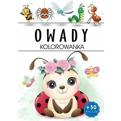 Owady. Kolorowanka