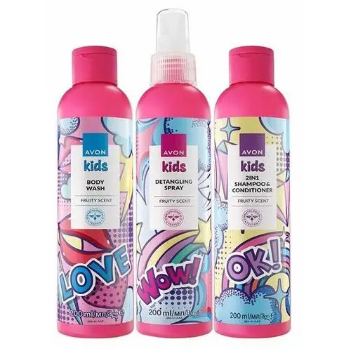 Owocowy zestaw dla dzieci Avon Kids