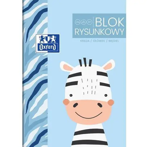 BLOK DO RYSOWANIA KIDS OXFORD A3, 20 KARTEK