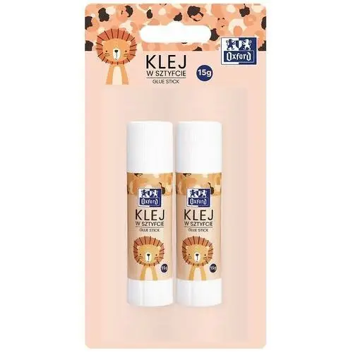 Klej w sztyfcie kids 15g blister 2 szt. Oxford