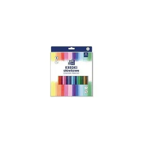 Oxford Kredki ołówkowe Regular 24 kolory