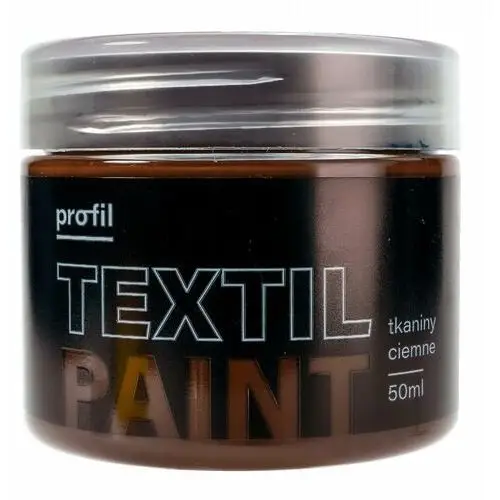 Farba do tkanin ciemnych profil 50ml brąz Paint-it