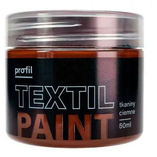 Paint-it Farba do tkanin ciemnych profil 50ml brąz jasny