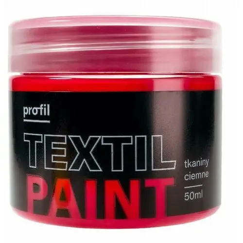 Paint-it Farba do tkanin ciemnych profil 50ml karmin