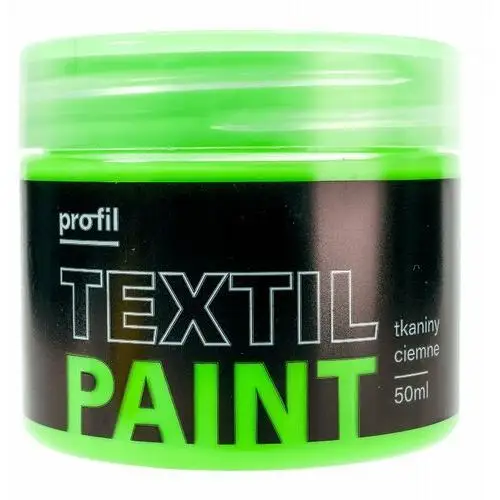 Paint-it Farba do tkanin ciemnych profil 50ml zieleń fluo