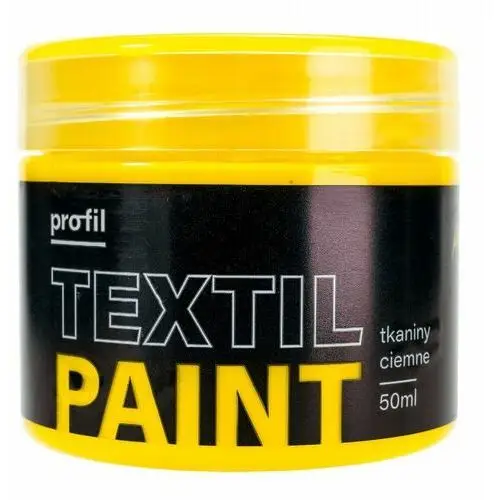 Paint-it Farba do tkanin ciemnych profil 50ml żółty ciemny