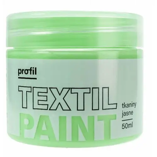 Farba do tkanin jasnych profil 50ml:: 399 mięta Paint-it