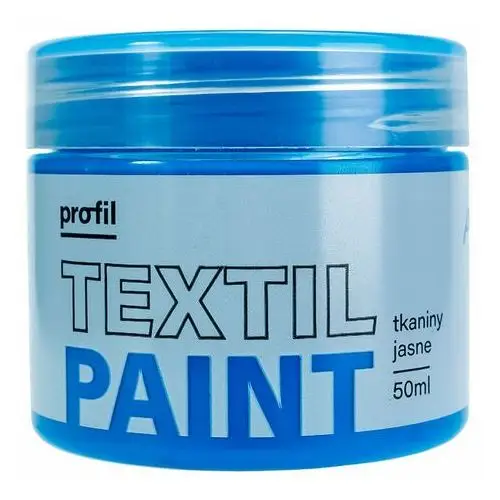 Paint-it Farba do tkanin jasnych profil 50ml błękit