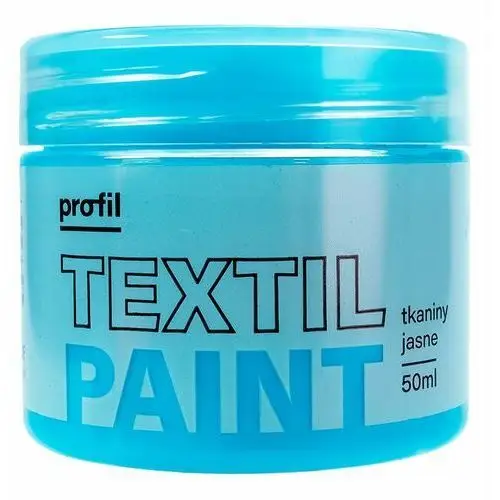 Paint-it Farba do tkanin jasnych profil 50ml błękitny jasny