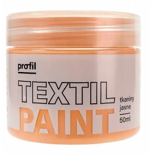 Farba do tkanin jasnych profil 50ml cielisty Paint-it